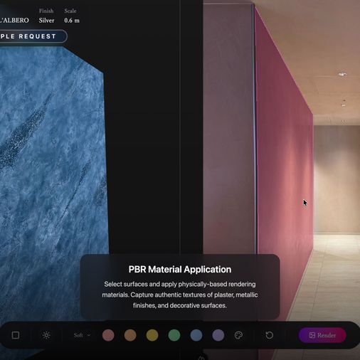 【新システム発表】AIと3Dで、建築素材の"試着"を現実に