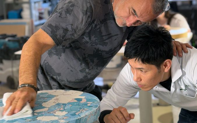 イタリアで学んだ、ストゥッコマルモという手仕事