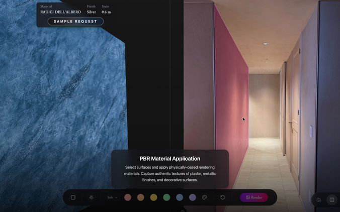 【新システム発表】AIと3Dで、建築素材の"試着"を現実に