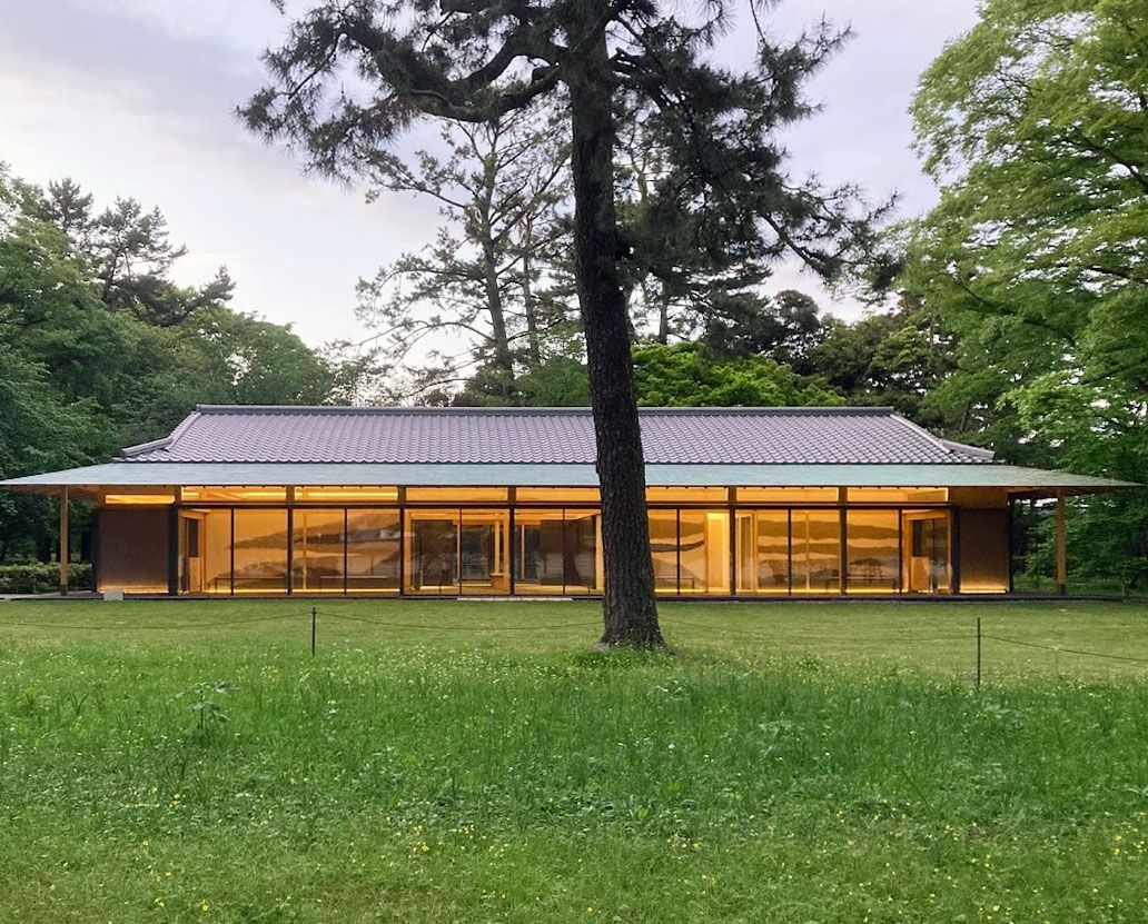 京都御苑 清和院休憩所
設計・監理：香山建築研究所