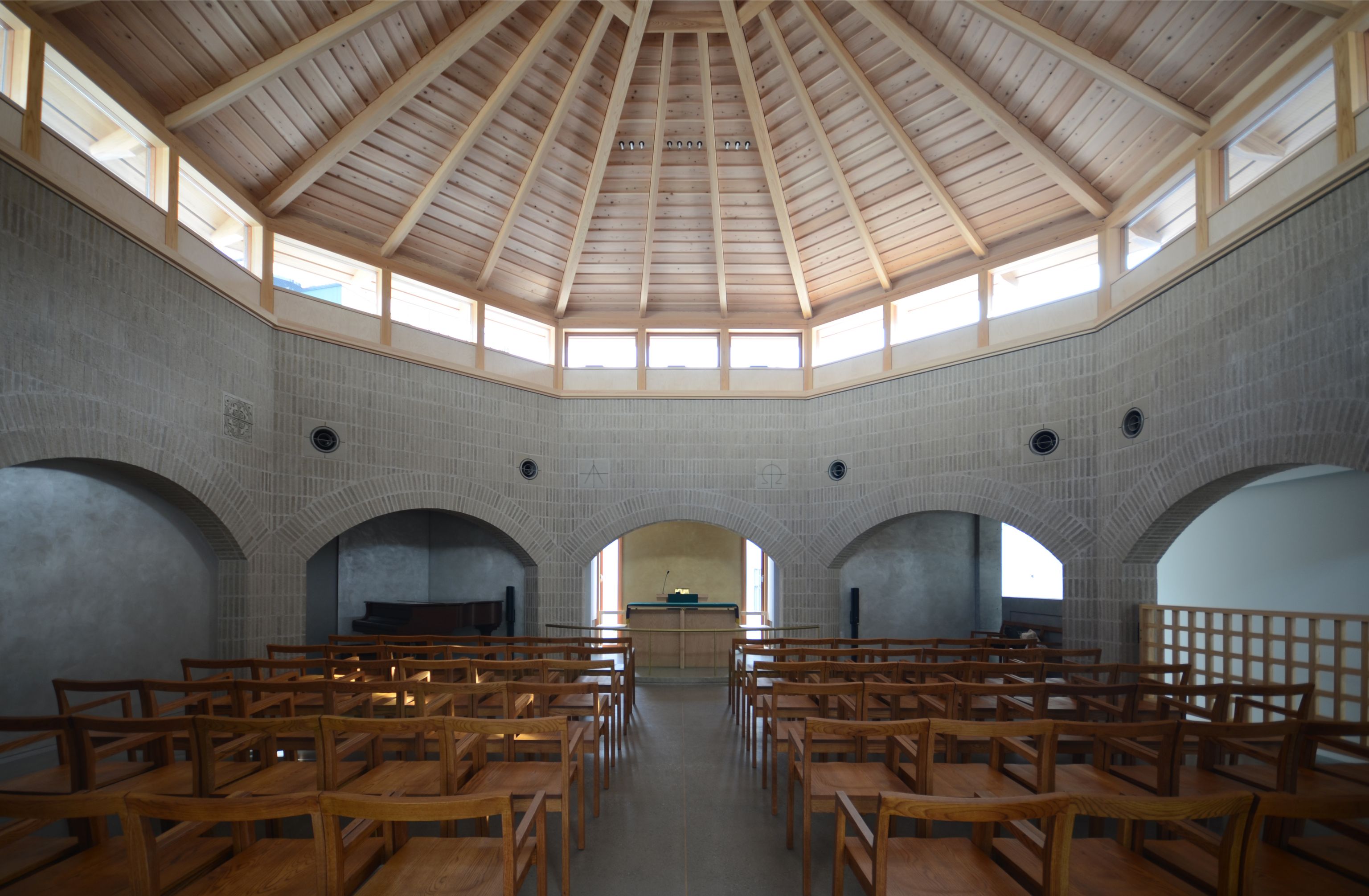 東京 代官山 本多記念教会
設計・監理：香山建築研究所