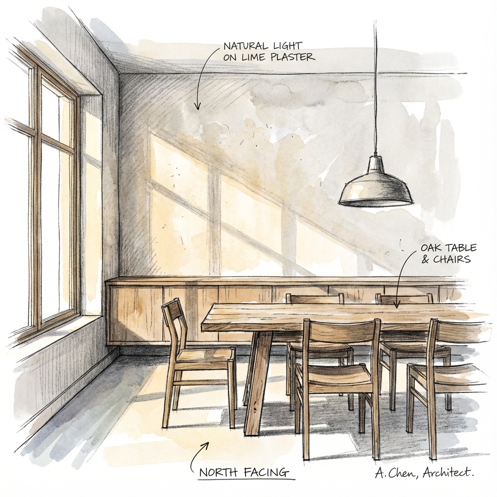 What is the charm of plaster walls?