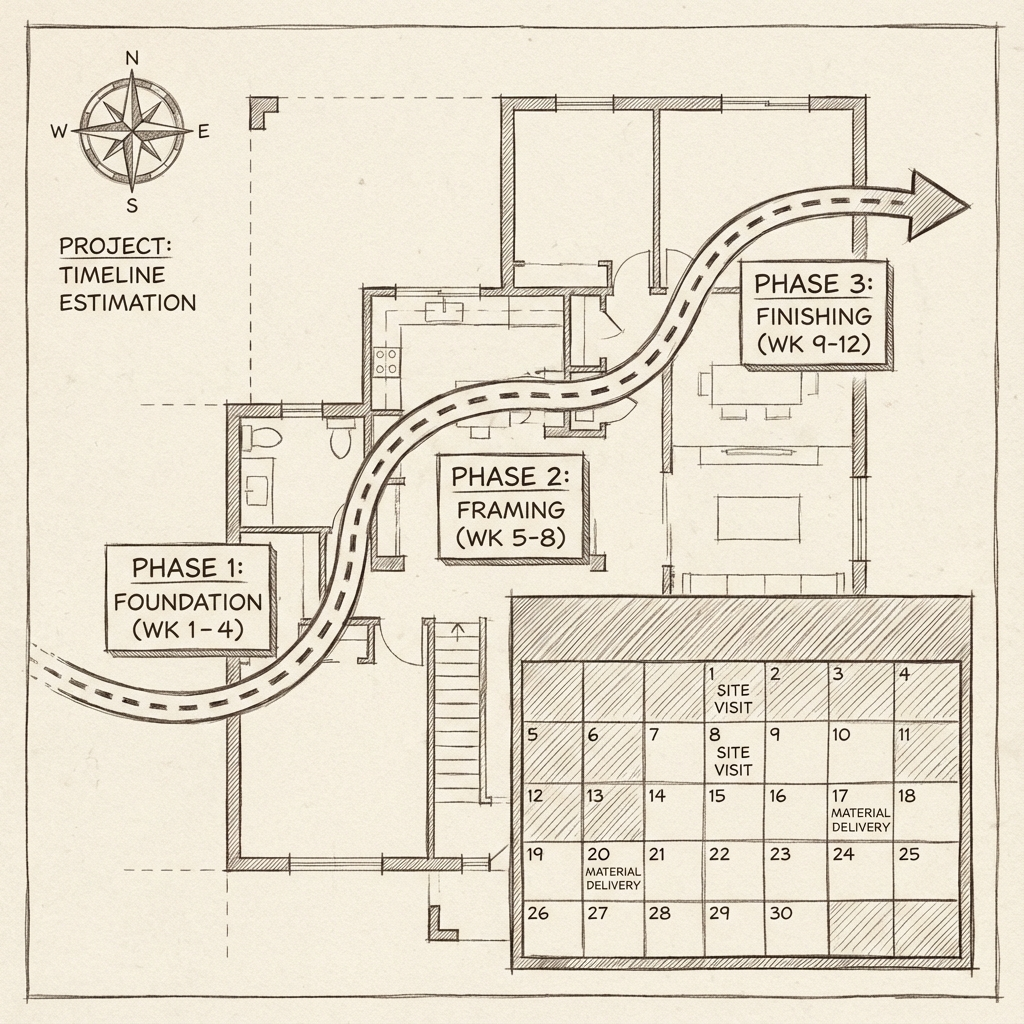 Construction Period of Living Renovation