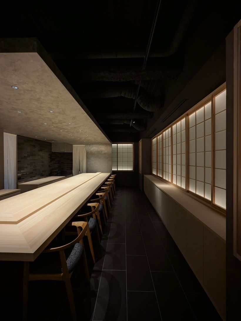 Osaka Higobashi Sushi Restaurant 'Amaterasu'
Design & Supervision: N.style